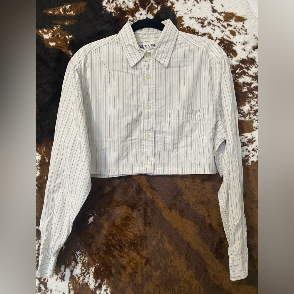 Vintage Wrangler Rework Crop